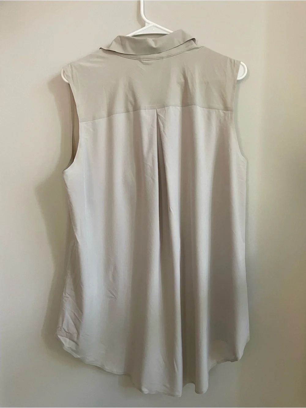NWT Athleta Urbanite Tank Beige Cream XL